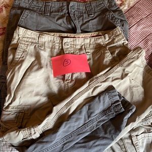 Lot (2) unionbay men’s cargo pant 29 x 30